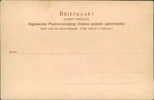 Postkaart .Niederlande Het Kanaal te Sluis Le Canal à l'Ecluse 1909