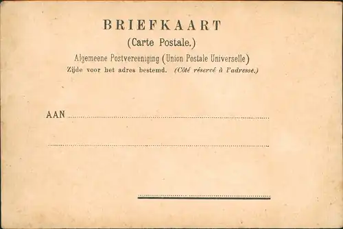 Postkaart Delft Delft Kalverbosch. Tram - Kiosk 1911