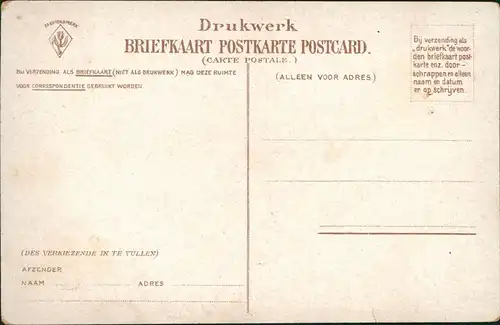Volendam-Edam-Volendam Straßenszene, Kinder mit Karren - Typen 1912