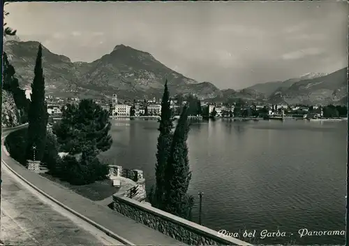 Cartoline Riva del Garda Panorama-Ansicht Gardasee 1955