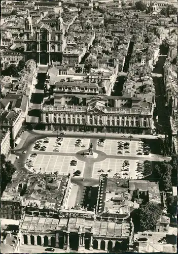 Nancy Place Stanislas Hôtel de Ville et Cathédrale, Luftaufnahme 1963
