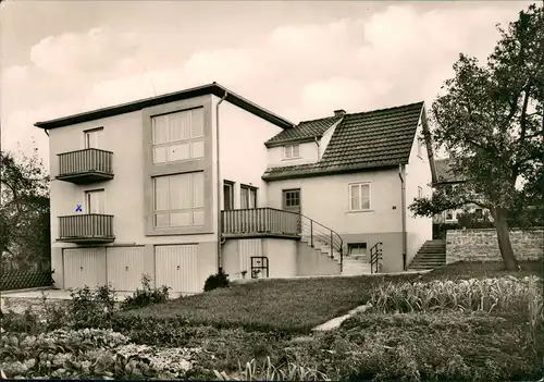 Ansichtskarte Bad Wimpfen Haus Pension Bergmann 1960