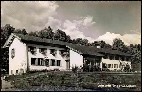 Ansichtskarte Lenggries Jugendherberge - Fotokarte 1967