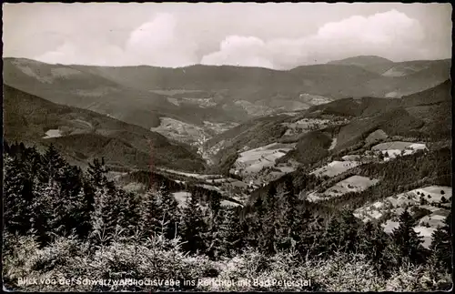 Bad Peterstal-Griesbach Blick von der Schwarzwaldhochstraße 1958