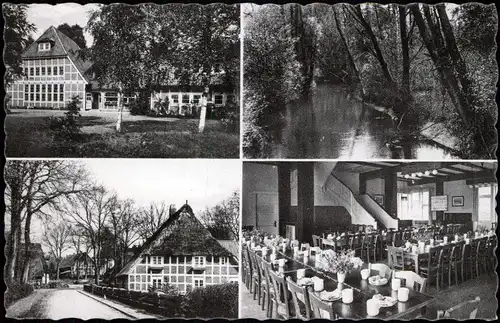 Ansichtskarte Kakenstorf Landheim Heidehof Mehrbildkarte Region Tostedt 1960