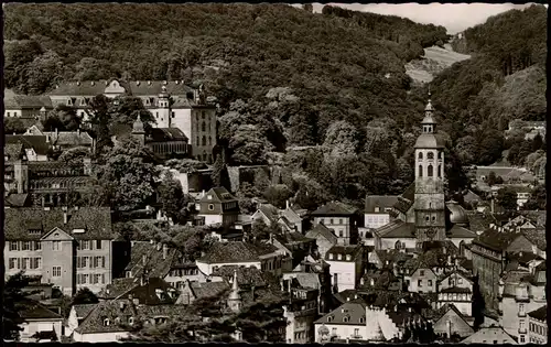 Ansichtskarte Baden-Baden Stadtblick - Fotokarte 1962