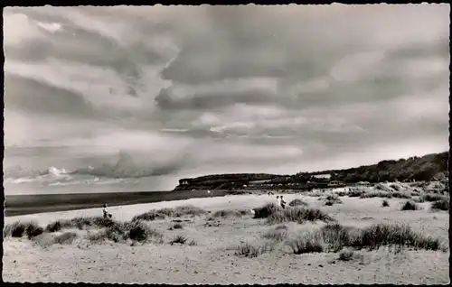 Ansichtskarte Surendorf-Schwedeneck Strand, Steilküste - Fotokarte 1961