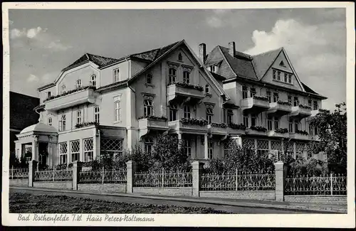 Ansichtskarte Bad Rothenfelde T.W. Haus Peters-Noltmann 551955