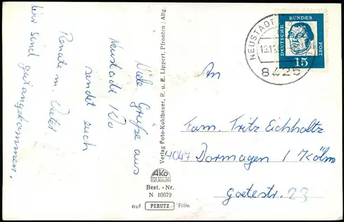 Neustadt a.d.Donau Römerbad Bad Gögging St. Anna Kirche u.a. MB 1964