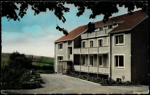 Ansichtskarte Mündersbach HAUS HUBERTUS - Color AK 1954