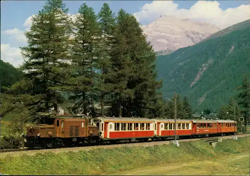 .Schweiz Elektrische Lokomotive Rhétique (RhB) Rhätische Bahn (Schweiz) 1984