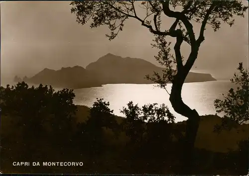 Cartoline Capri CAPRI DA MONTECORVO (Stimmungsbild) 1933