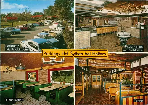 Sythen-Haltern See Mehrbild-AK Ortsansichten Prickings Hof Sythen  Haltern 1972