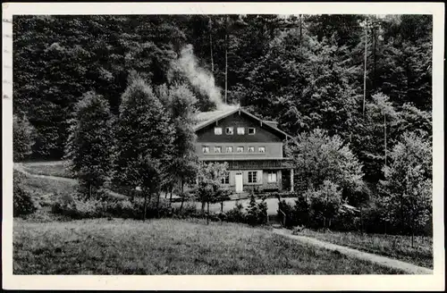 Ansichtskarte Neckargemünd FERIENHEIM GAIBERG bei Heidelberg 1955