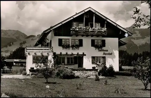 Fischen im Allgäu Pension Alpenhof im Allgäu Bes. Helmut Althaus 1960