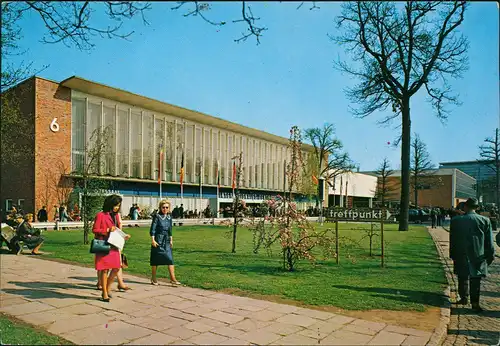 Ansichtskarte Hannover Messegelände Internationales Zentrum 1965