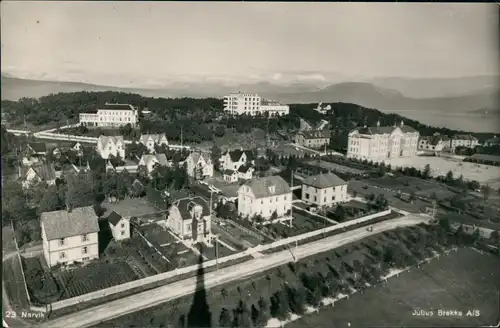 Postcard Narvik Panorama-Ansicht, Panoramic View 1960