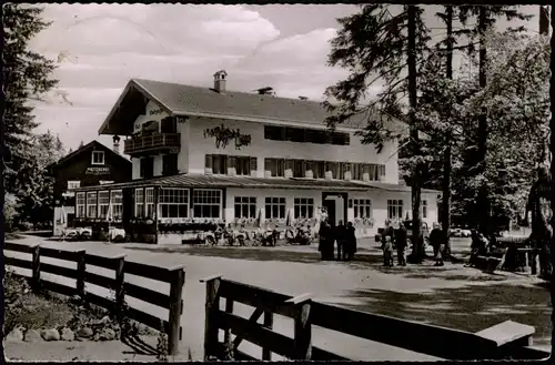 Ansichtskarte Kreuth Gasthof Café und Metzgerei z. Batznhäusl 1959