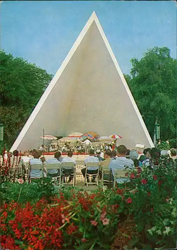 Ansichtskarte Essen (Ruhr) BUGA Bundesgartenschau Musikpavillon 1965