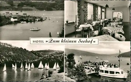 Ansichtskarte Woffelsbach-Simmerath HOTEL Zum kleinen Seehof - 4 Bild 1963