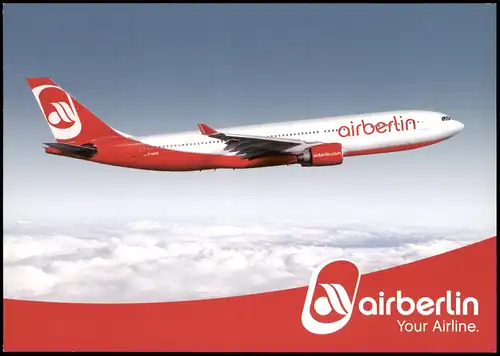 Flugwesen Flugzeuge & Luftverkehr AirBerlin Flugzeug Flieger 2000