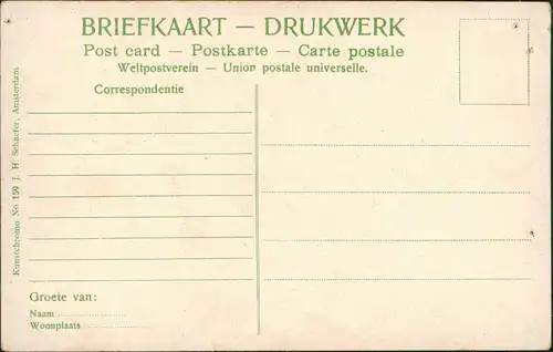 Postkaart Apeldoorn Koninklijk Park met Gedenkzuil 1911