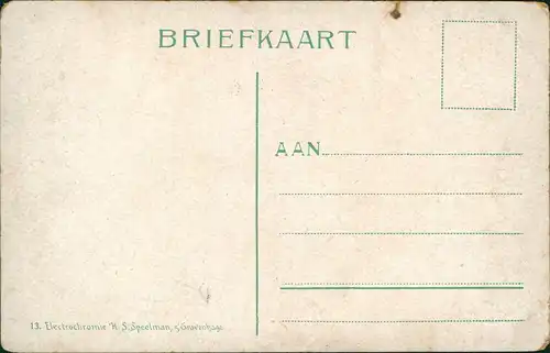 Postkaart Den Haag Den Haag Ingang Haagsche Bosch. 1912