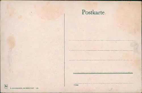 Ansichtskarte .Nordrhein-Westfalen Teutoburger Wald.Hangstein 1914