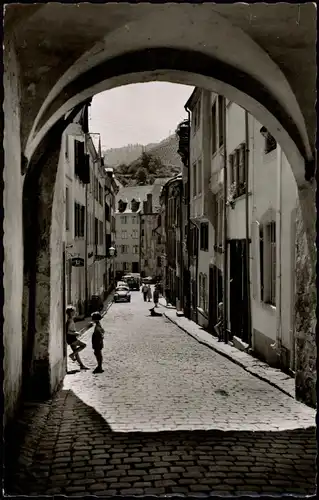 Ansichtskarte Bernkastel-Kues Berncastel-Cues Graacher Straße, VW Käfer 1970