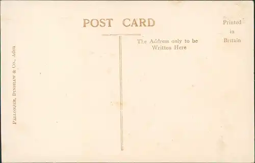 Postcard Aden Jemen عدن Hotel und Zigarettenfabrik 1924