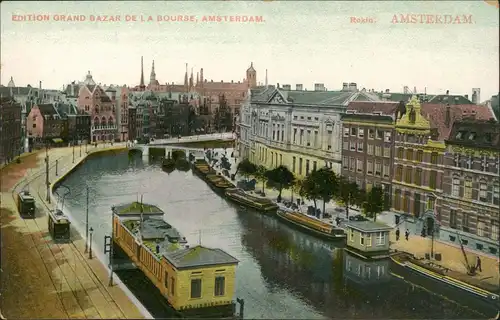 Postkaart Amsterdam Amsterdam Stadt, Rokin 1912