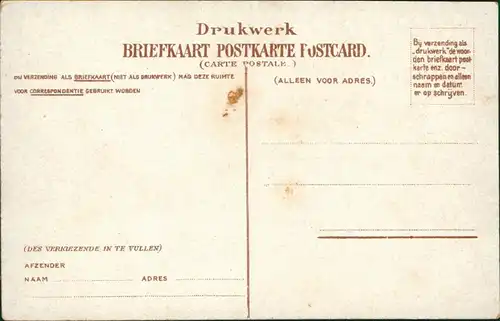 Postkaart Amsterdam Amsterdam Stadt, Rokin 1912