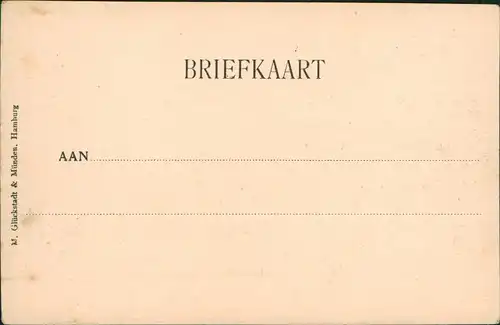 Postkaart Kampen (Niederlande) Yselbrug, Segelschiff 1909