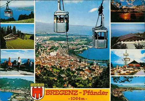 Ansichtskarte Bregenz Umland-Ansichten VORARLBERG Mehrbildkarte 1986