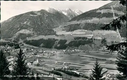 Ansichtskarte Kolbnitz Mölltal mit Reißeckgruppe Panorama-Ansicht 1967