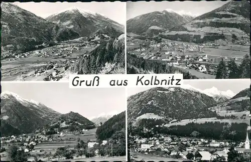 Ansichtskarte Kolbnitz Mehrbildkarte mit 4 Orts- bzw. Umlandansichten 1967