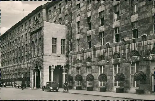 Ansichtskarte Duisburg Gebäude-Ansicht Duisburger Hof 1954/1953