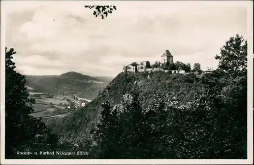 Ansichtskarte Nideggen (Eifel) Panorama Ortsansicht, Ort i.d. Eifel 1940