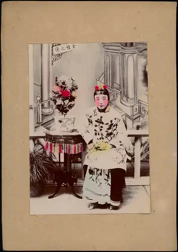 Trachten 中國 Chinesische Oper 戲曲 戏曲 Color 1908 Privatfoto Foto
