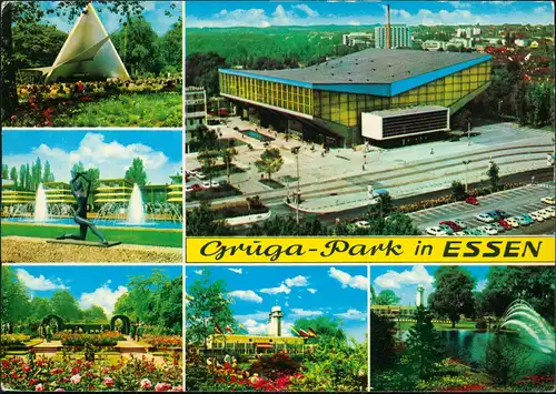 Ansichtskarte Essen (Ruhr) Grugapark Gruga-Park (Mehrbildkarte) 1971