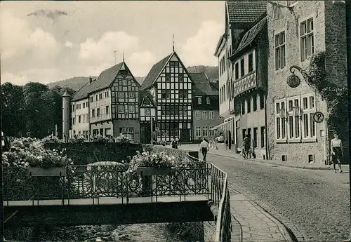 Ansichtskarte Münstereifel Stadtteilansicht Partie Am Markt 1963
