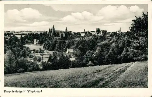 Neunkirchen-Seelscheid Berg-Seelscheid (Siegkreis) Umland-Ansicht 1962