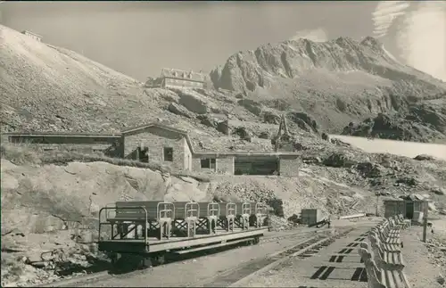Ansichtskarte Kolbnitz Endstation Höhenbahn, Seenplateau mit Staumauer 1960