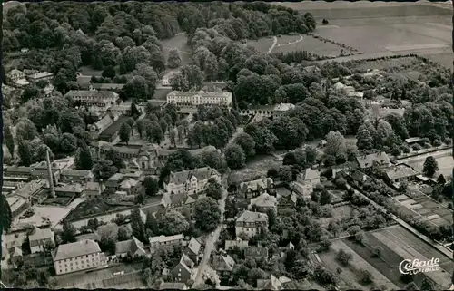Ansichtskarte Bad Nenndorf Luftbild Luftaufnahme 1956/1955