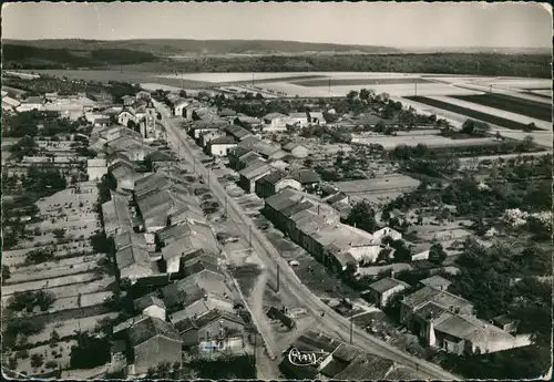 CPA Sornéville Panorama-Ansicht Vue générale aérienne 1962