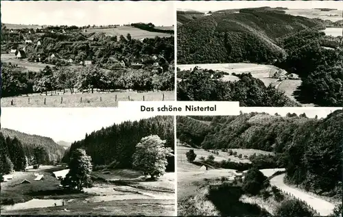 Ansichtskarte Nistertal Mehrbildkarte Das schöne Nistertal 1965