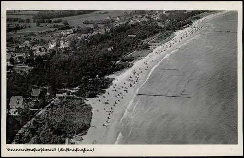Ansichtskarte Timmendorfer Strand Luftbild aus großer Höhe 1935