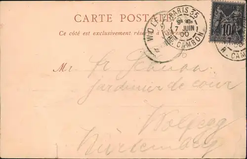 CPA Paris Plate-Forme Mobile, la Gare du Pont des Invalides 1900