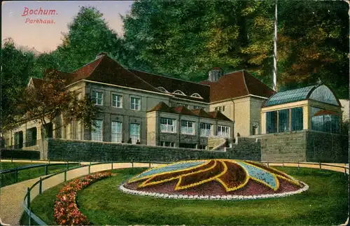 Ansichtskarte Bochum Stadtpark, Parkhaus 1919