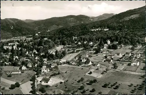 Ansichtskarte Badenweiler Luftbild 1959